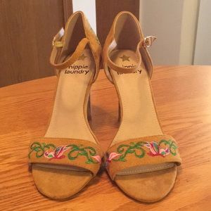 Hippie Laundry Vivienne Yellow Dress Sandals